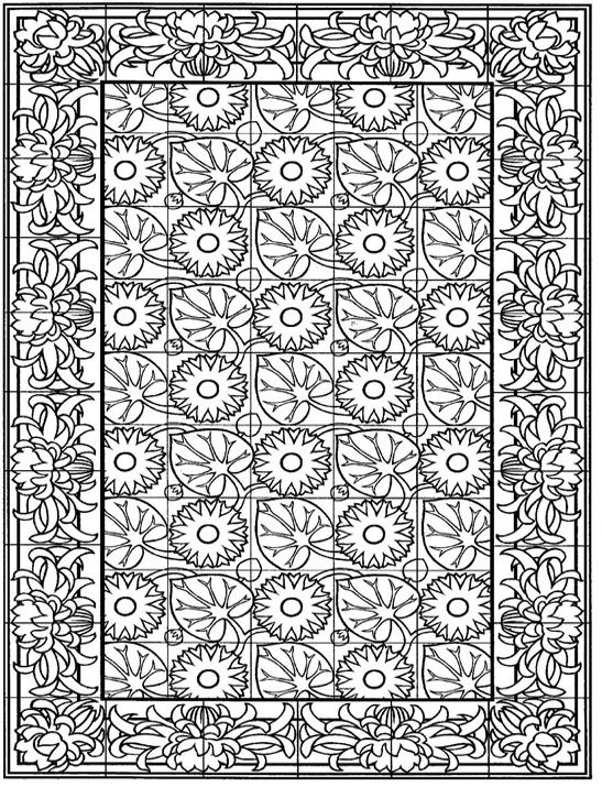 Plansa de colorat cu Modele 22 15